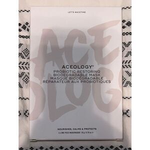 ACEOLOGY PROBIOTIC RESTORING BIODEGRADABLE MASK